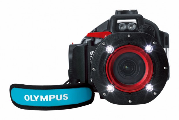 Unterwassergehäuse für die Pen Lite und Pen Mini von Olympus (Bild: Olympus)